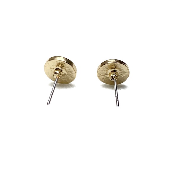 New without tags! Gold circle studs - Picture 2 of 4